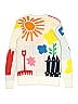 Stella McCartney Graphic White Pullover Sweater Size 12 - photo 2