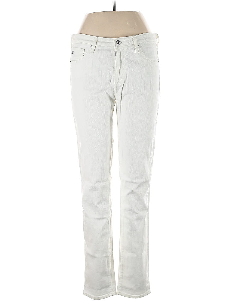Pre-owned Adriano Goldschmied Jeans In White