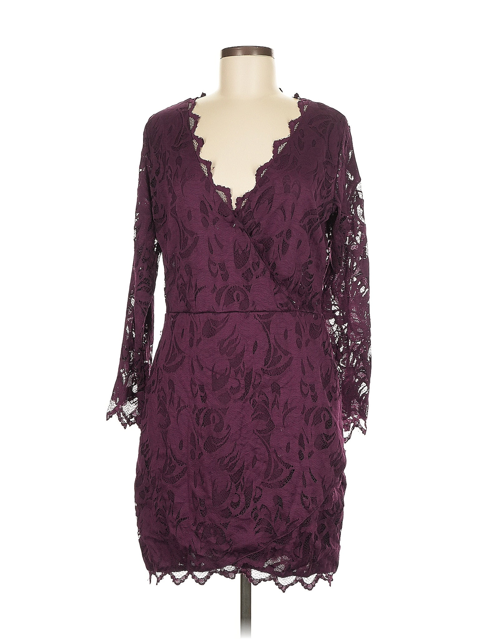 flutter sleeve midi dress White Tulle V-Neck – PinkBlush Size:XXXL AHP Alaïa Vintage Long Dress