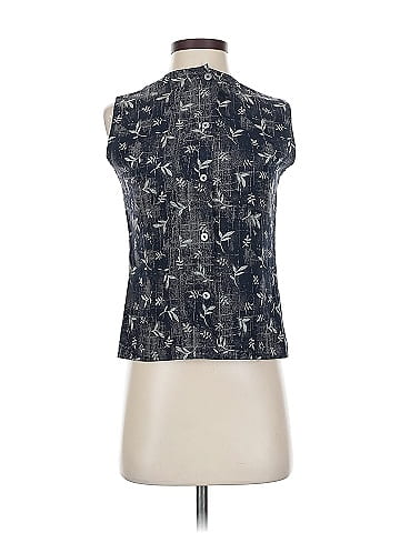 Linda Allard Ellen Tracy Sleeveless Silk Top (view 1)