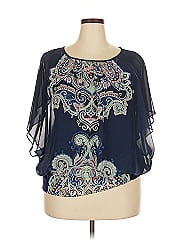 Jm Collection 3/4 Sleeve Blouse