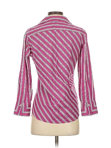 Jones New York Signature 3/4 Sleeve Button-Down Shirt (view 2)