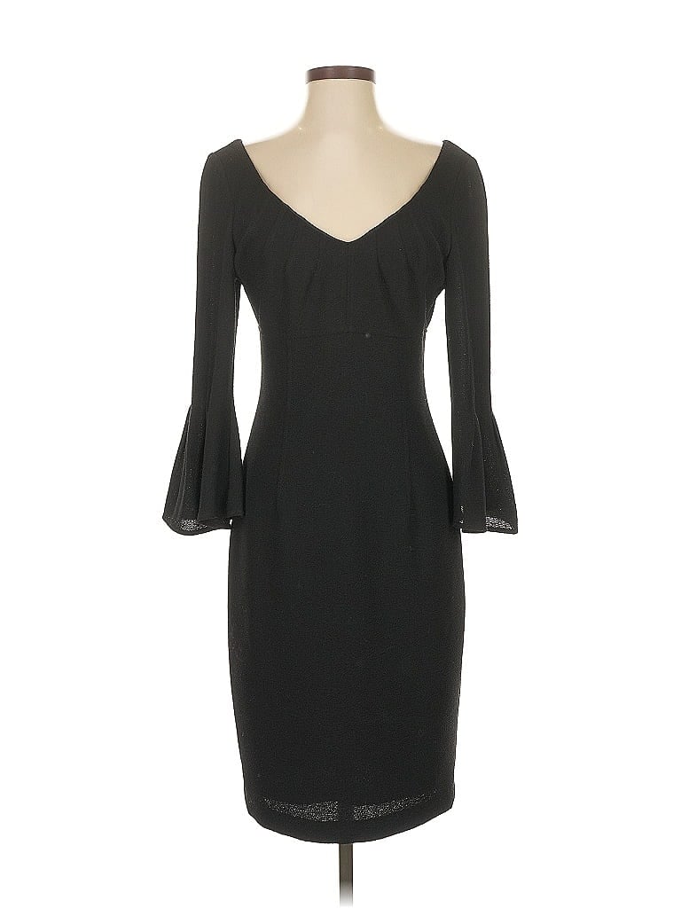 David Meister Black Cocktail Dress Size 4 - photo 1