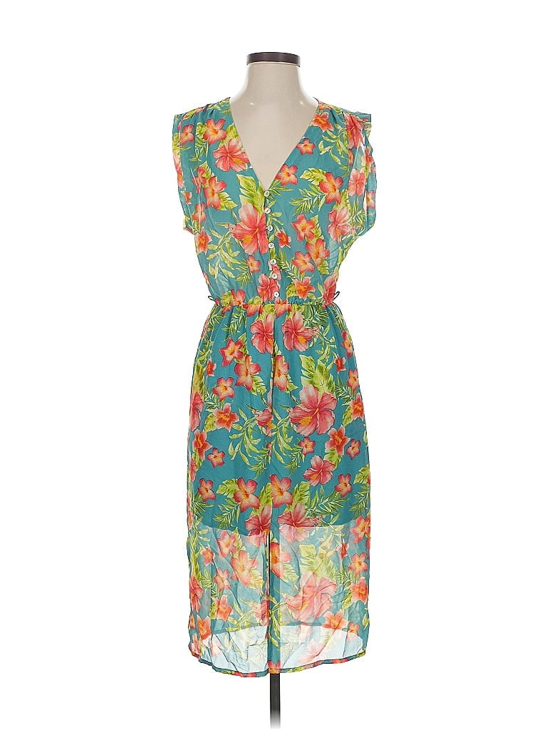 Pre-owned Forever 21 Contemporary Cocktail Dress In Green