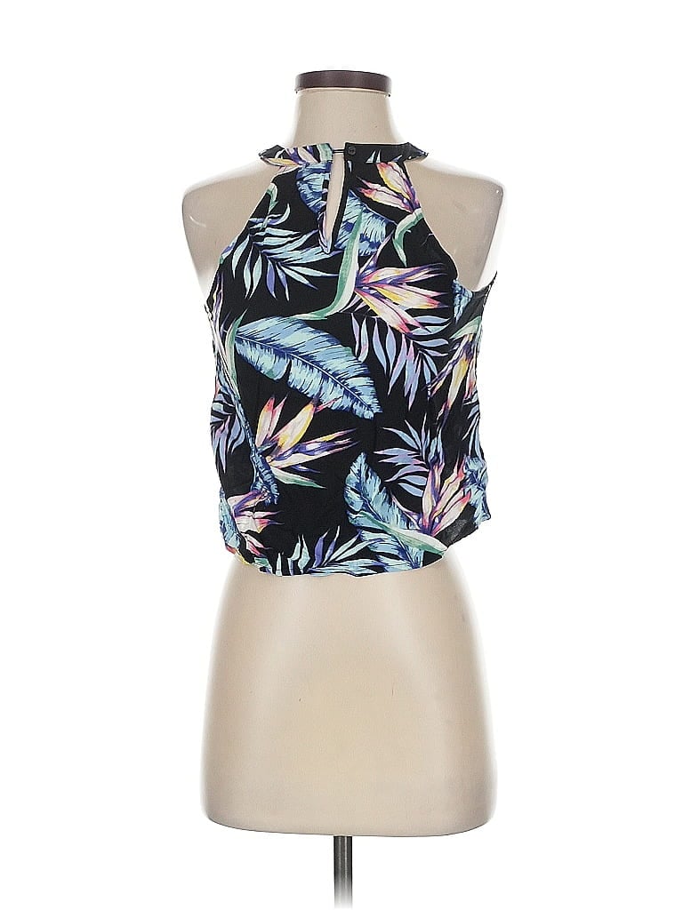 Pre-owned Divided By H&m Sleeveless Blouse In Black