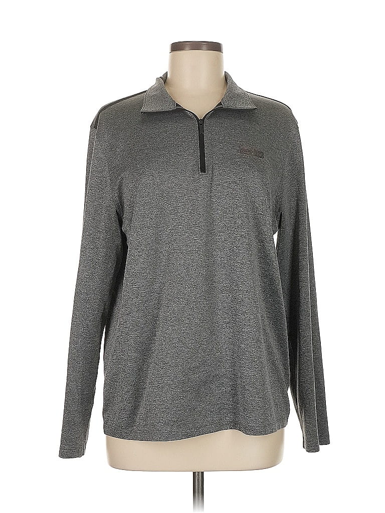 Pre-owned Calvin Klein Track Jacket In Gray