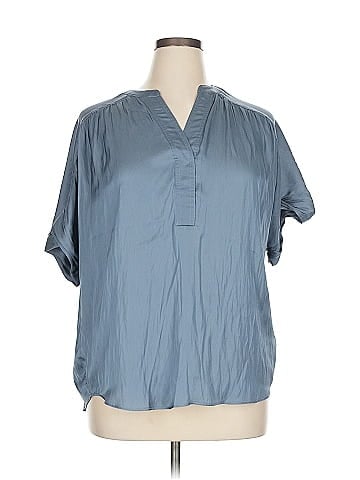 PREMISE Short Sleeve Blouse (view 1)