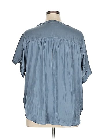 PREMISE Short Sleeve Blouse (view 2)