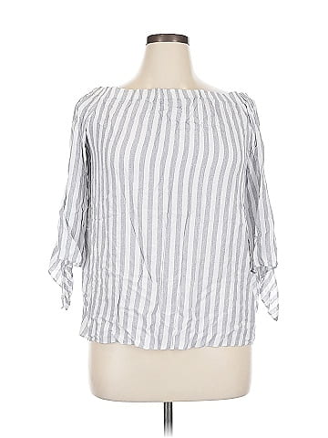 Atmosphere 3/4 Sleeve Blouse (view 1)