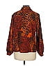 Françoise 100% Polyester Animal Print Orange Long Sleeve Blouse Size EU (IT) 44 / US 8 - photo 4
