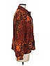 Françoise 100% Polyester Animal Print Orange Long Sleeve Blouse Size EU (IT) 44 / US 8 - photo 5