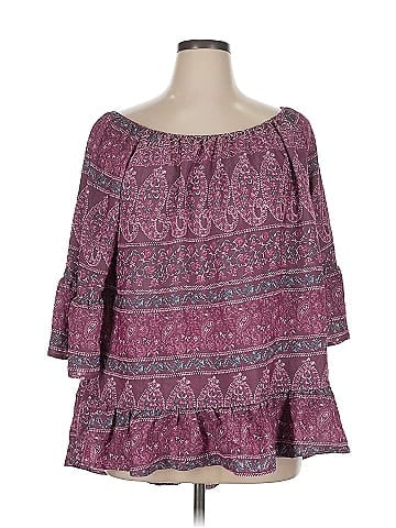 Como Vintage 3/4 Sleeve Blouse (view 1)