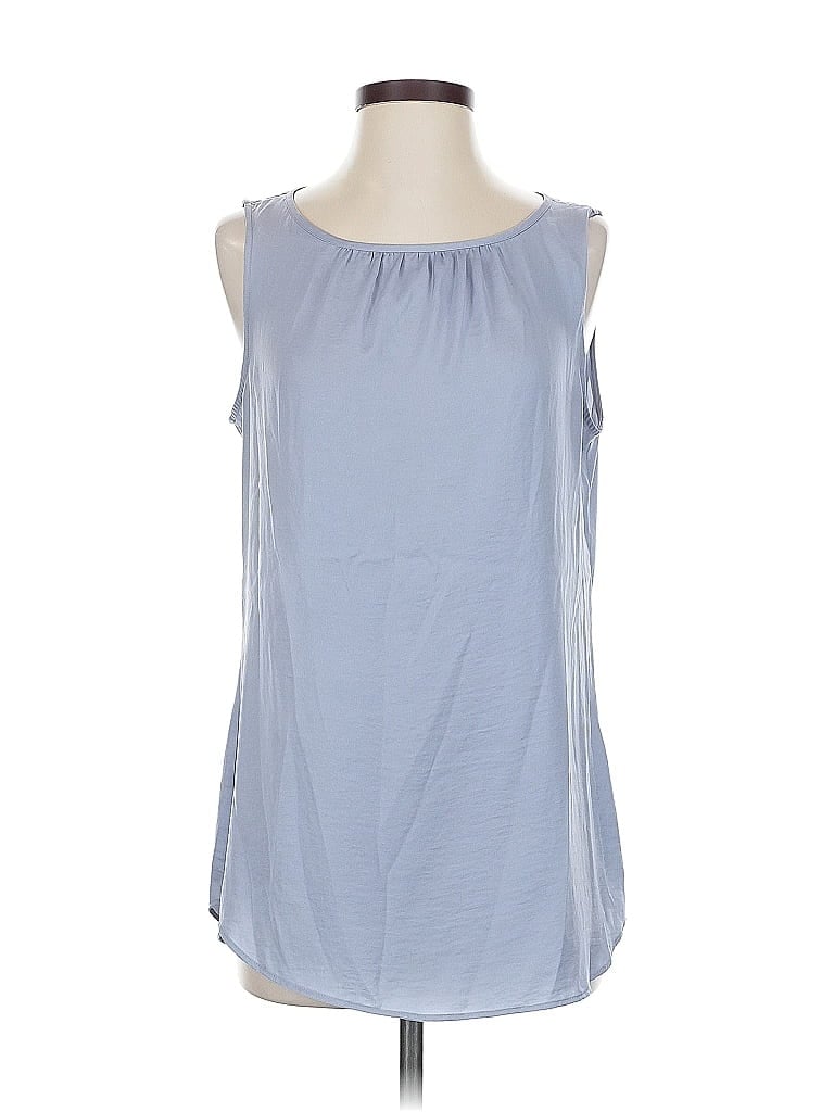 Pre-owned Cabi Sleeveless Blouse In Blue