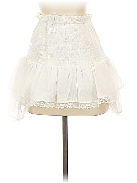 Hollister 100% Cotton Ivory Formal Skirt Size 4