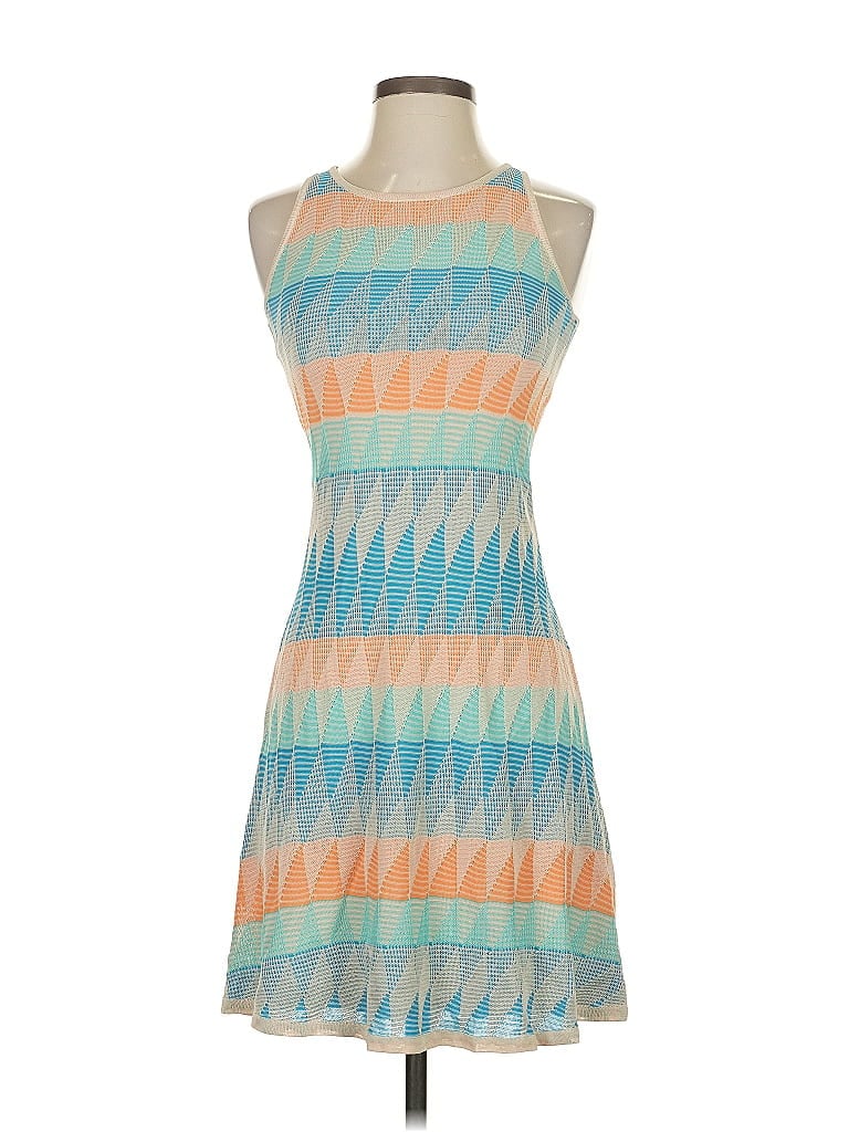 Pre-owned Shoshanna Cocktail Dress In Blue