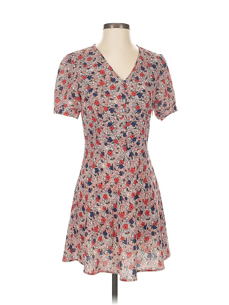 Pre-owned Unbranded Casual Dress In Red