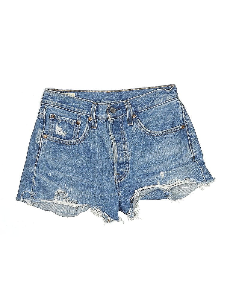 Pre-owned Levi's Denim Shorts In Blue