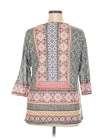 Ruby Rd. 3/4 Sleeve Blouse (view 2)