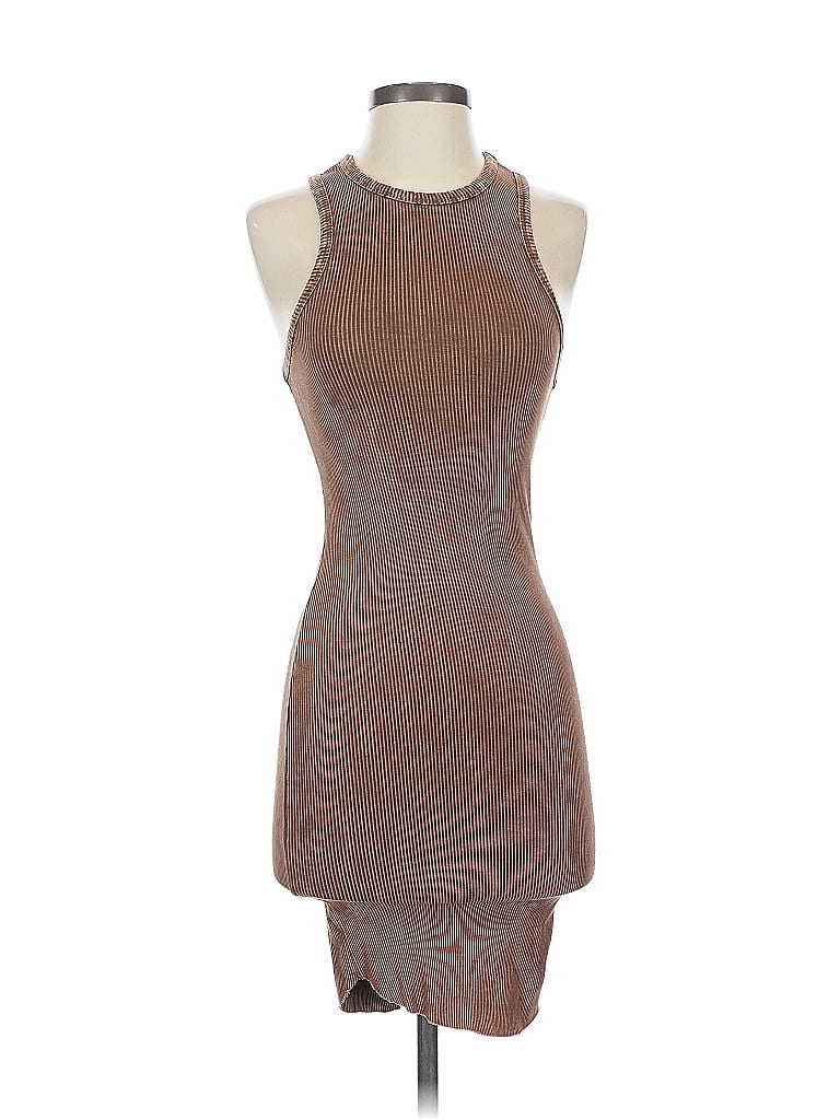 Pre-owned Lulus Cocktail Dress In Brown