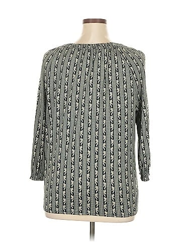 Lauren Jeans Co. 3/4 Sleeve Blouse (view 2)