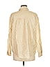 Future Collective Ivory Long Sleeve Button-Down Shirt Size M - photo 2