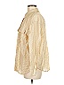 Future Collective Ivory Long Sleeve Button-Down Shirt Size M - photo 5