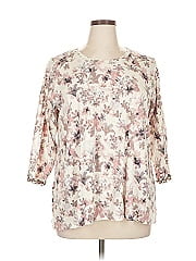 Logo By Lori Goldstein 3/4 Sleeve T Shirt