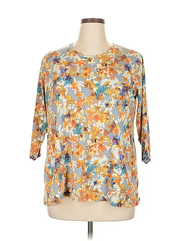 LOGO by Lori Goldstein 3/4 Sleeve T-Shirt (view 1)