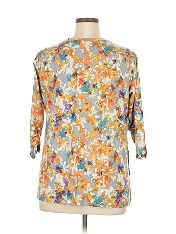 LOGO by Lori Goldstein 3/4 Sleeve T-Shirt (view 2)