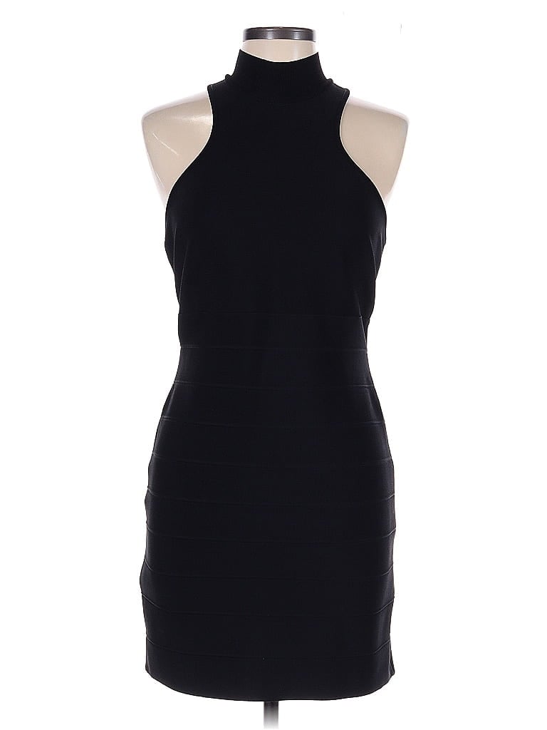 Herve Leger Cocktail Dress In Black