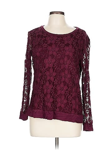 Adrianna Papell Long Sleeve T-Shirt (view 1)
