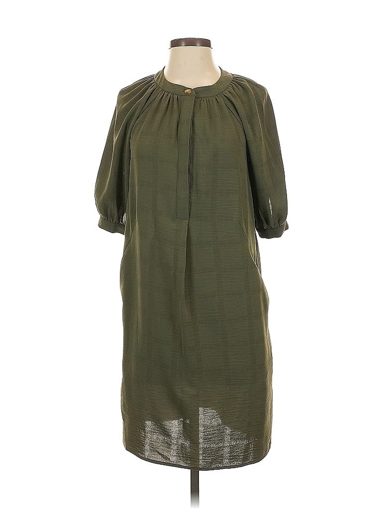 Maggy London 100% Polyester Green Casual Dress Size 4 - photo 1