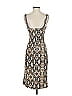 All in Favor Animal Print Brown Cocktail Dress Size S - photo 2