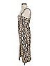 All in Favor Animal Print Brown Cocktail Dress Size S - photo 4