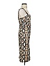 All in Favor Animal Print Brown Cocktail Dress Size S - photo 3