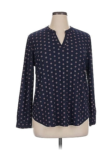 Anne Klein Long Sleeve Blouse (view 1)
