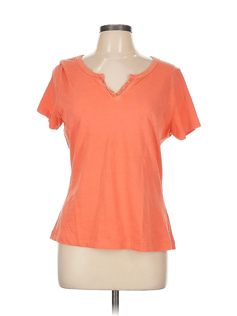 Pre-owned Woolrich Short Sleeve T-shirt In Orange