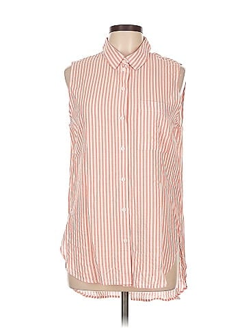 Velvet Heart Sleeveless Button-Down Shirt (view 1)