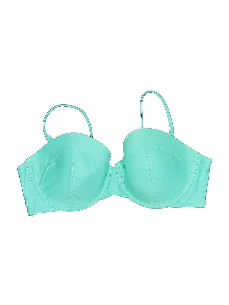 Pre-owned Old Navy Swimsuit Top Green Swimwear