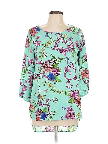 Karlie 3/4 Sleeve Blouse (view 1)