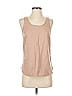 The Group by Babaton 100% Lyocell Tan Sleeveless T-Shirt Size XS - photo 1