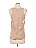 The Group by Babaton 100% Lyocell Tan Sleeveless T-Shirt Size XS - photo 2
