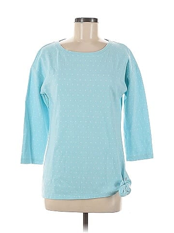 T by Talbots 3/4 Sleeve T-Shirt (view 1)