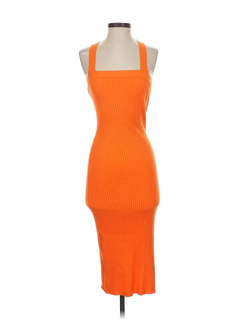 Click to view more detailed imagery on our partner's website Pre-owned Forever 21 Cocktail Dress In Orange