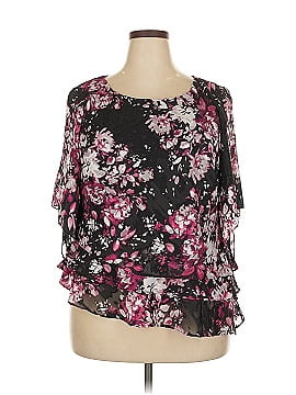 Alex Evenings 3/4 Sleeve Blouse