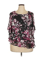 Alex Evenings 3/4 Sleeve Blouse