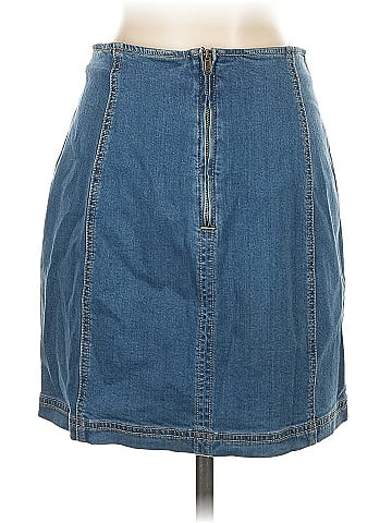 Kendall & Kylie Denim Skirt (view 2)