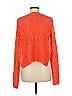 Leith 100% Acrylic Orange Pullover Sweater Size M - photo 2