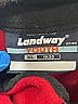 Landway 100% Polyester Burgundy White Fleece Jacket Size 18 - 20 - photo 3