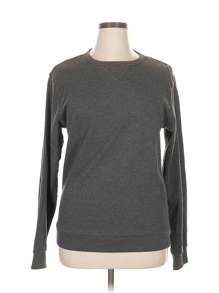 Pre-owned Assorted Brands Pullover Sweater In Gray